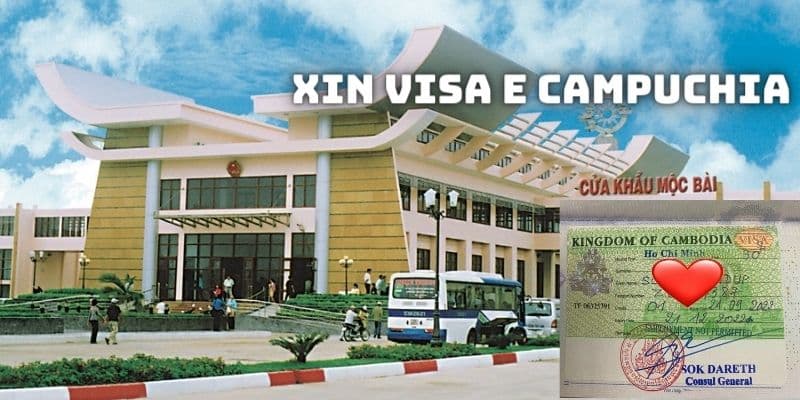 thủ tục xin visa E sang Campuchia